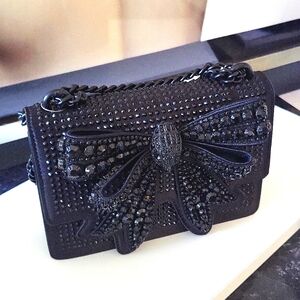 KURT GEIGER Handbag in black.